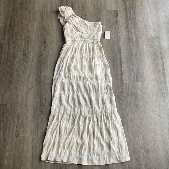 NWT Tularosa Avery Dress in White Stripe Small​​​​ - Picture 4 of 9